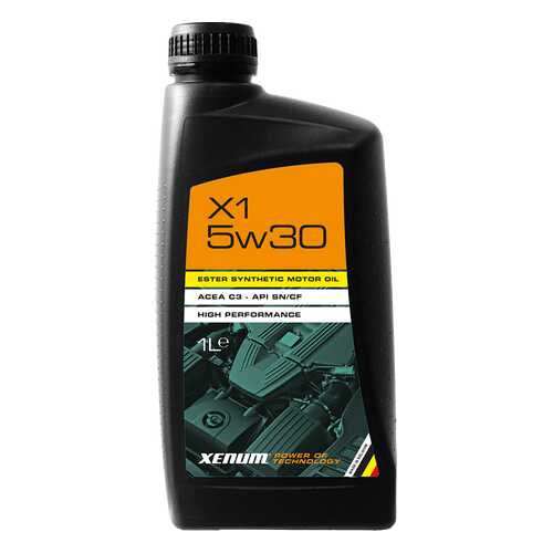 Моторное масло Xenum X1 ACEA C3 5W-30 1л в Несте Ойл