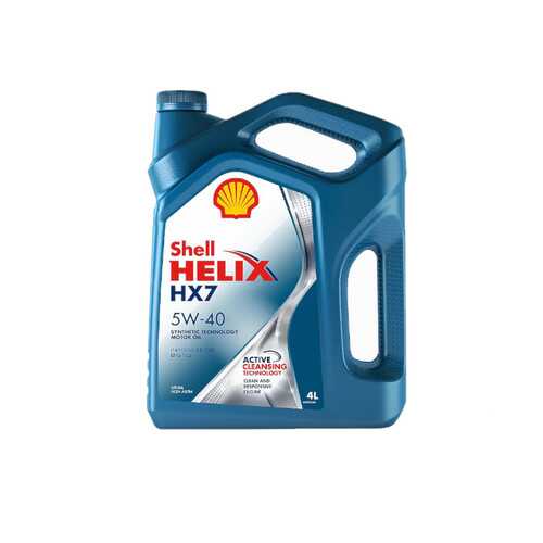 Shell Масло Моторное Полусинтетическое Helix Hx7 5w-40 4л (550046366) 550051497 в Несте Ойл