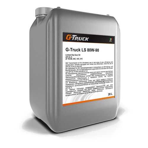 Трансмиссионное масло G-Energy G-Truck LS 80W-90 кан.20л (18 300 г) в Несте Ойл
