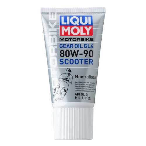 Трансмиссионное масло LIQUI MOLY Motorbike Gear Oil Scooter 80W-90 в Несте Ойл