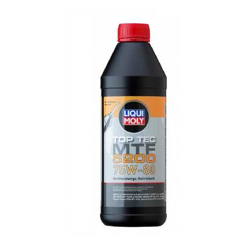 Трансмиссионное масло LIQUI MOLY Top Tec MTF 5200 75W-80 20845 1л в Несте Ойл