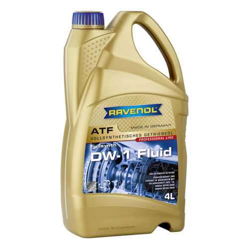 Трансмиссионное масло RAVENOL ATF DW-1 Fluid 4л 1211125-004-01-999 в Несте Ойл