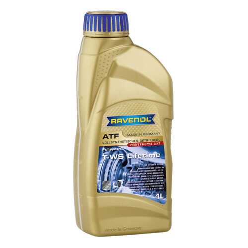 Трансмиссионное масло RAVENOL ATF T-WS Lifetime 1л 1211106-001-01-999 в Несте Ойл