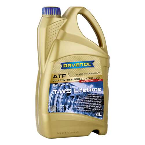 Трансмиссионное масло RAVENOL ATF T-WS Lifetime 4л 1211106-004-01-999 в Несте Ойл
