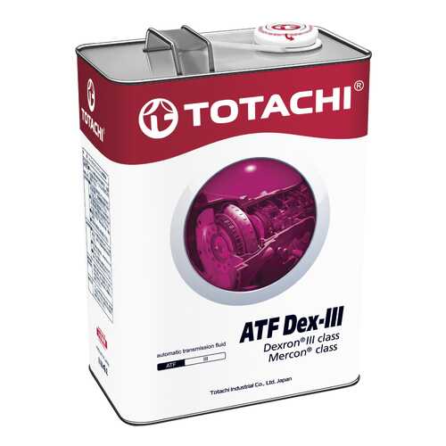 Трансмиссионное масло TOTACHI ATF DEXRON-III 4л 4562374691186 в Несте Ойл