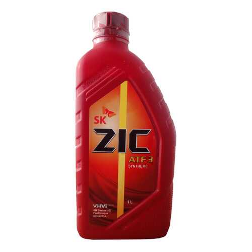 Трансмиссионное масло ZIC ATF III 1л 132632 в Несте Ойл