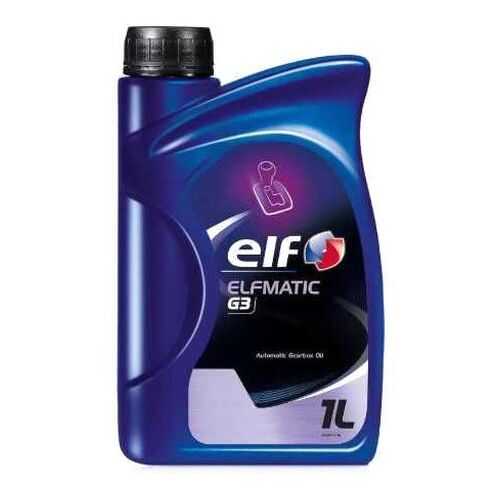 Жидкость для автоматических трансмиссий elf elfmatic g3 12b1l 213861 в Несте Ойл