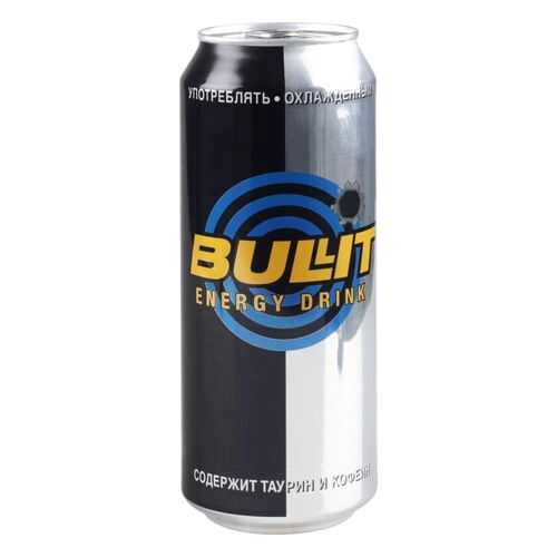 Напиток энергетический Bullit газированный жестяная банка 0.5 л в Несте Ойл