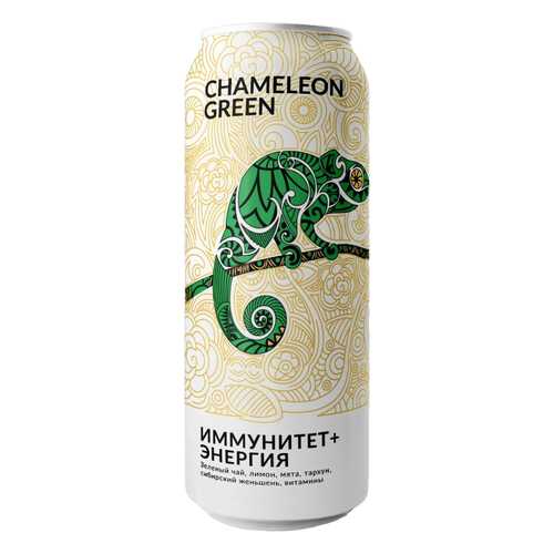 Напиток Green Chameleon энергетический без сахара лимон, тархун 500 мл в Несте Ойл
