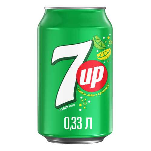 Газ. нап 7UP ж/б 0,33л*12 шт в Несте Ойл