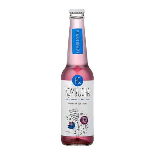 Напиток безалкогольный HQ Kombucha лазурная с цветами османтуса в Несте Ойл