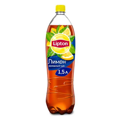 Чай черный Lipton лимон 1.5 л в Несте Ойл