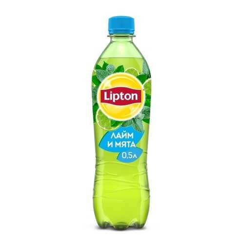 Чай зеленый Lipton лайм и мята 0.5 л в Несте Ойл