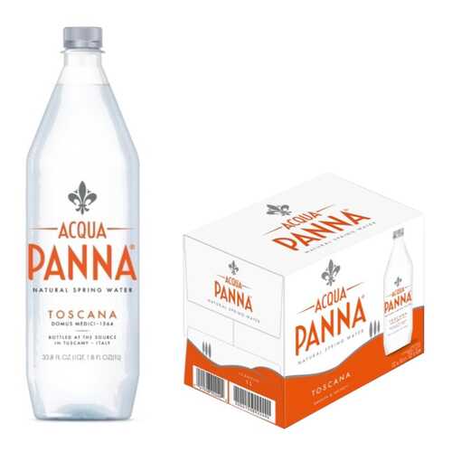 Минеральная вода Acqua Panna негазированная пластик 12 шт по 1 л в Несте Ойл