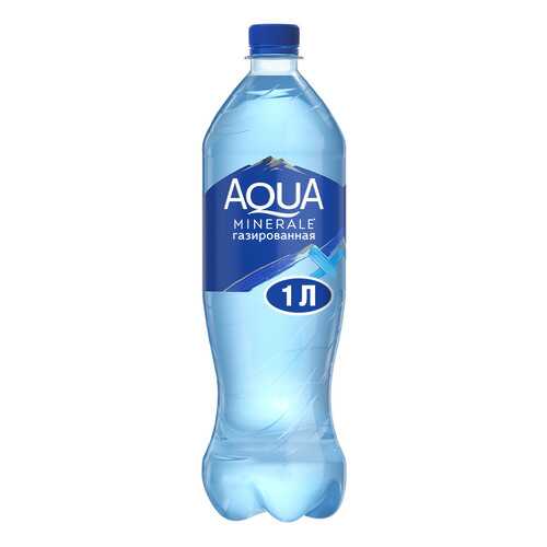 Вода AQUA MINERALE газ пэт 1л*6 шт в Несте Ойл