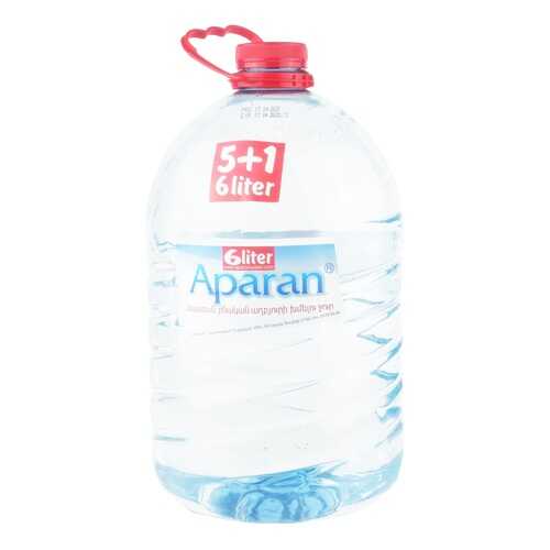 Вода родниковая Aparan негазированная 6 л 2 шт в Несте Ойл