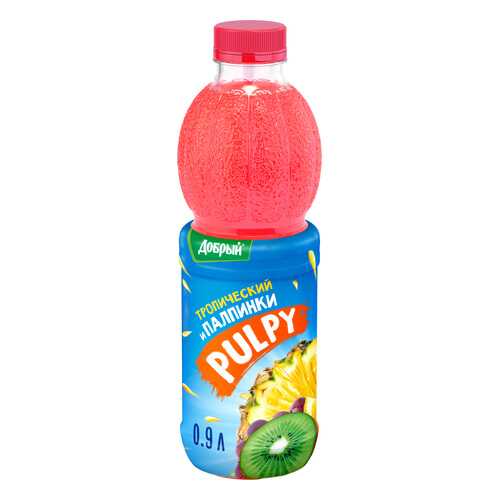 Напиток сокосодержащий тропический Pulpy свежая мякоть 0.9 л в Несте Ойл