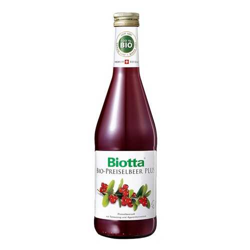 Нектар брусничный, стекло, BIO Biotta, 0.5 л, Швейцария в Несте Ойл
