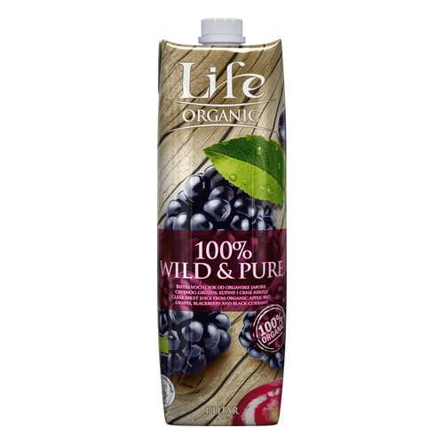 Сок Life premium Wild & Pure organic мультифруктовый 1 л в Несте Ойл