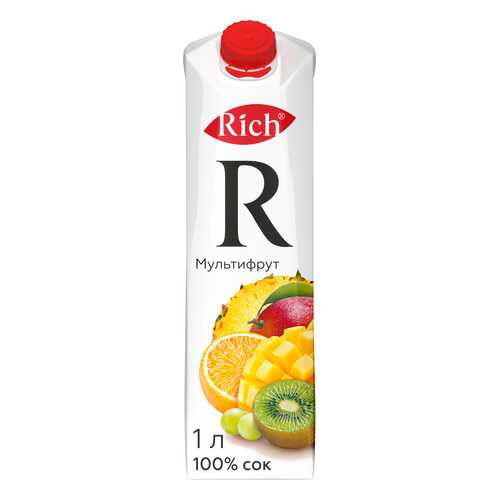 Сок Rich мультифрут 1 л в Несте Ойл